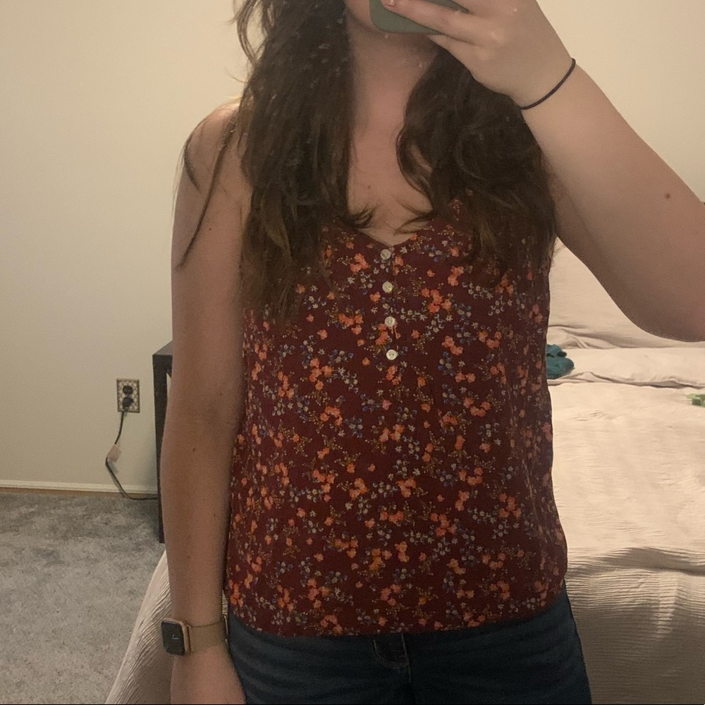 Floral tank / Old Navy / S
